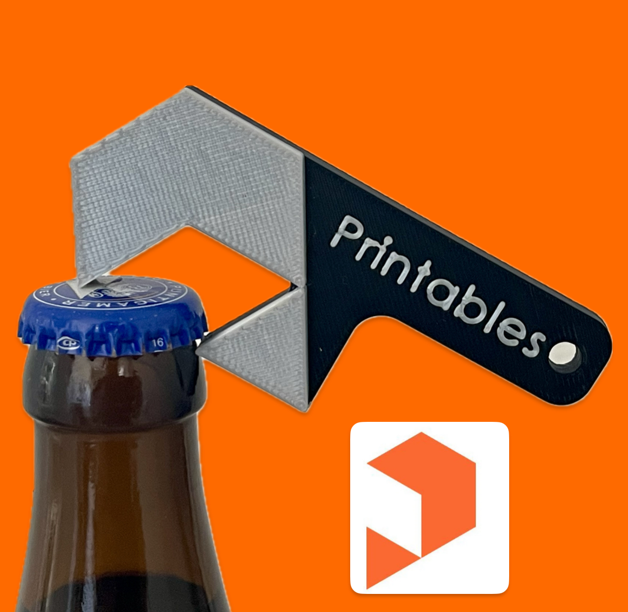 Printables Bottle Opener Keychain by DaPi Download free STL model