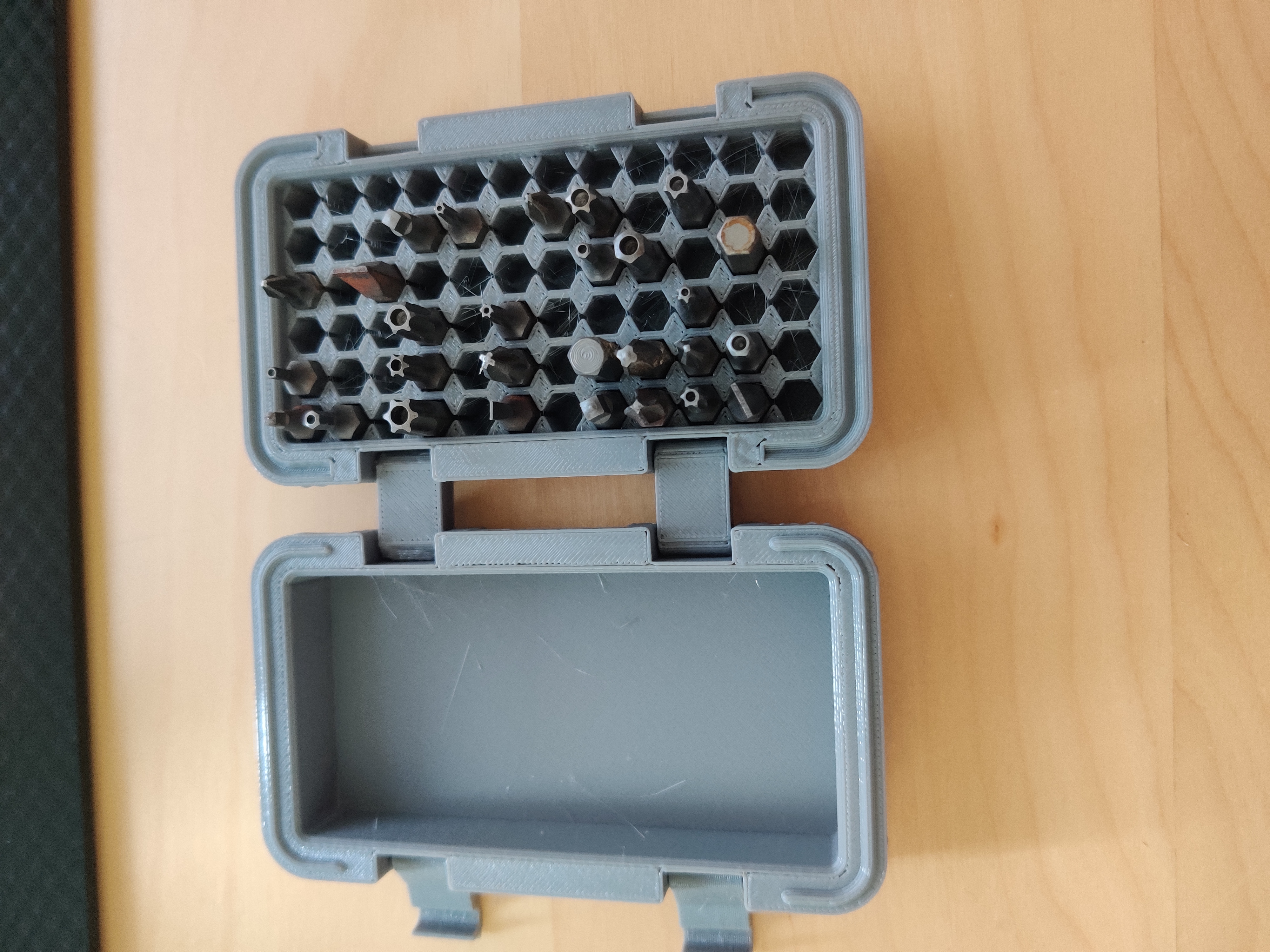 Hex bit box