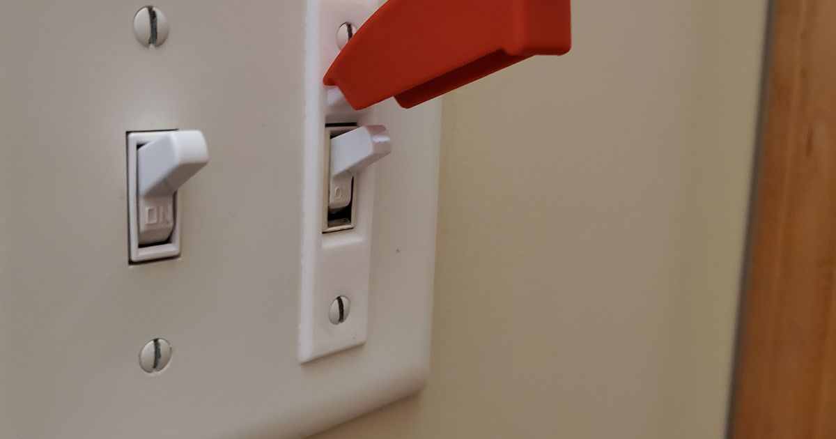 Light Switch Cover by Jerry Bower | Download free STL model ...