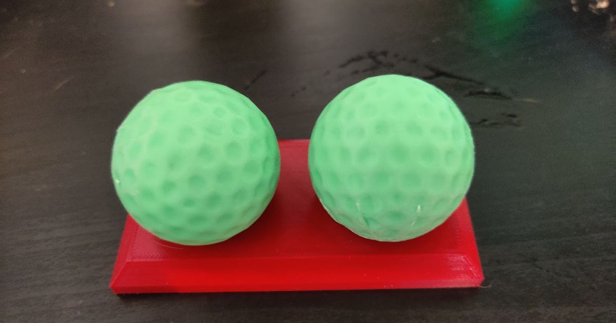 Golf Ball and Tee Holder - MAD3D