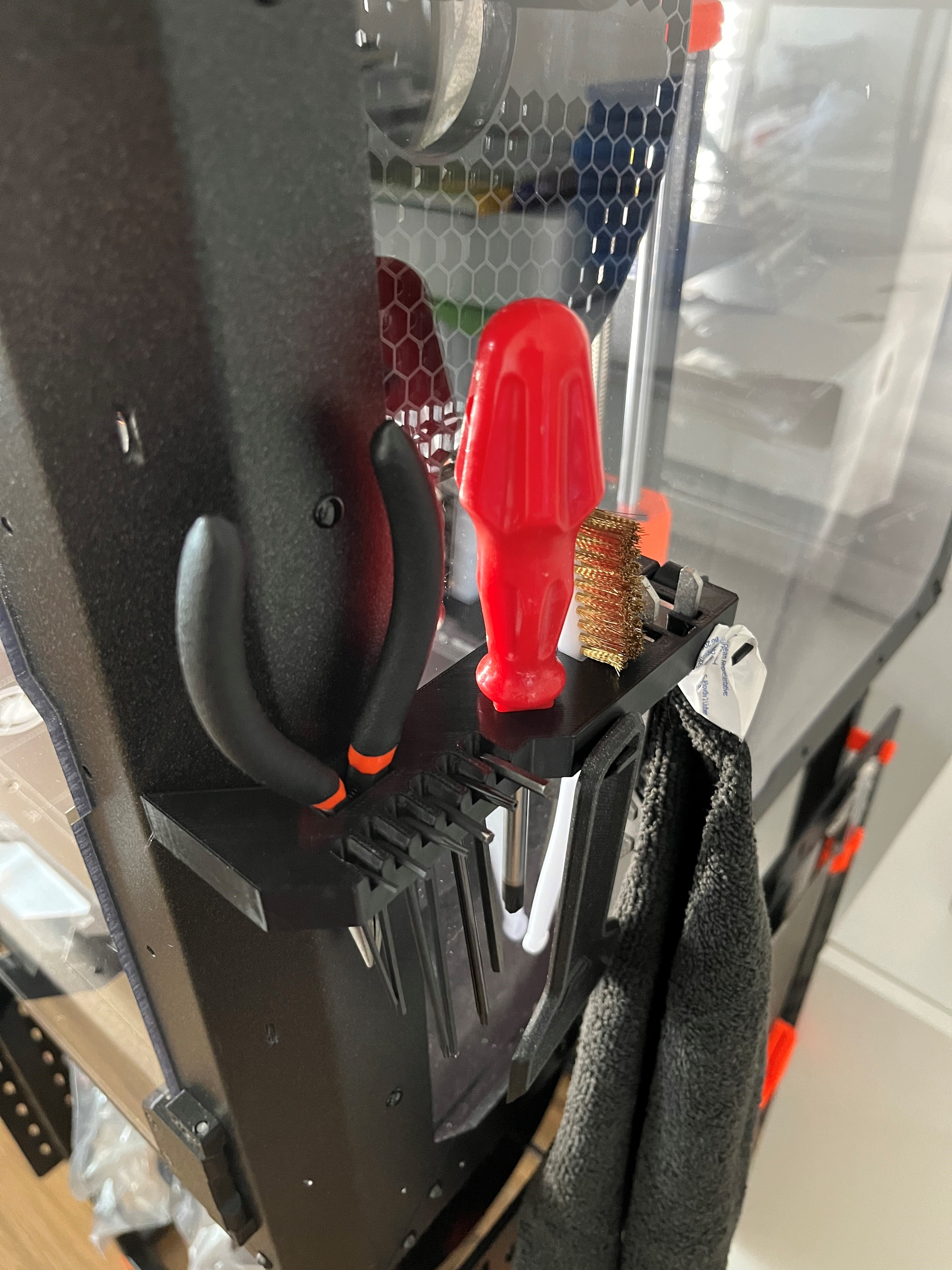 Prusa Enclosure tool holder