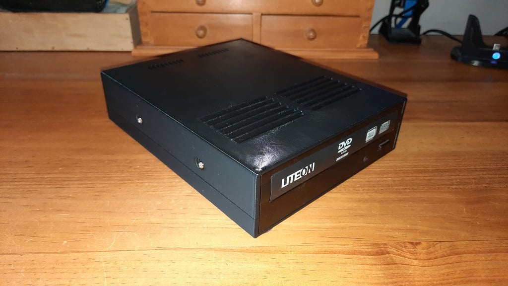 2-Piece DVD Drive Case using Hitachi Simpledrive Board