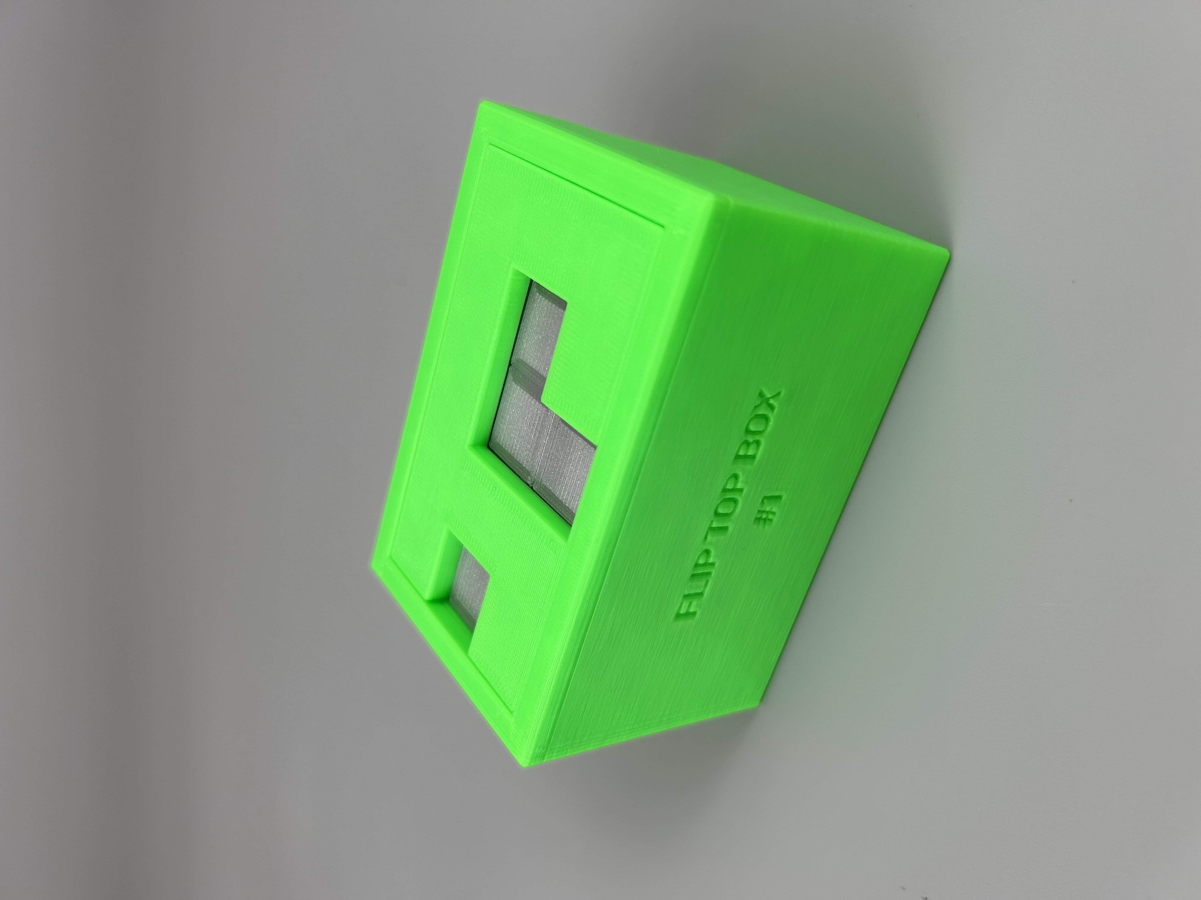 Flip top box series puzzles by filarte3d download free stl model