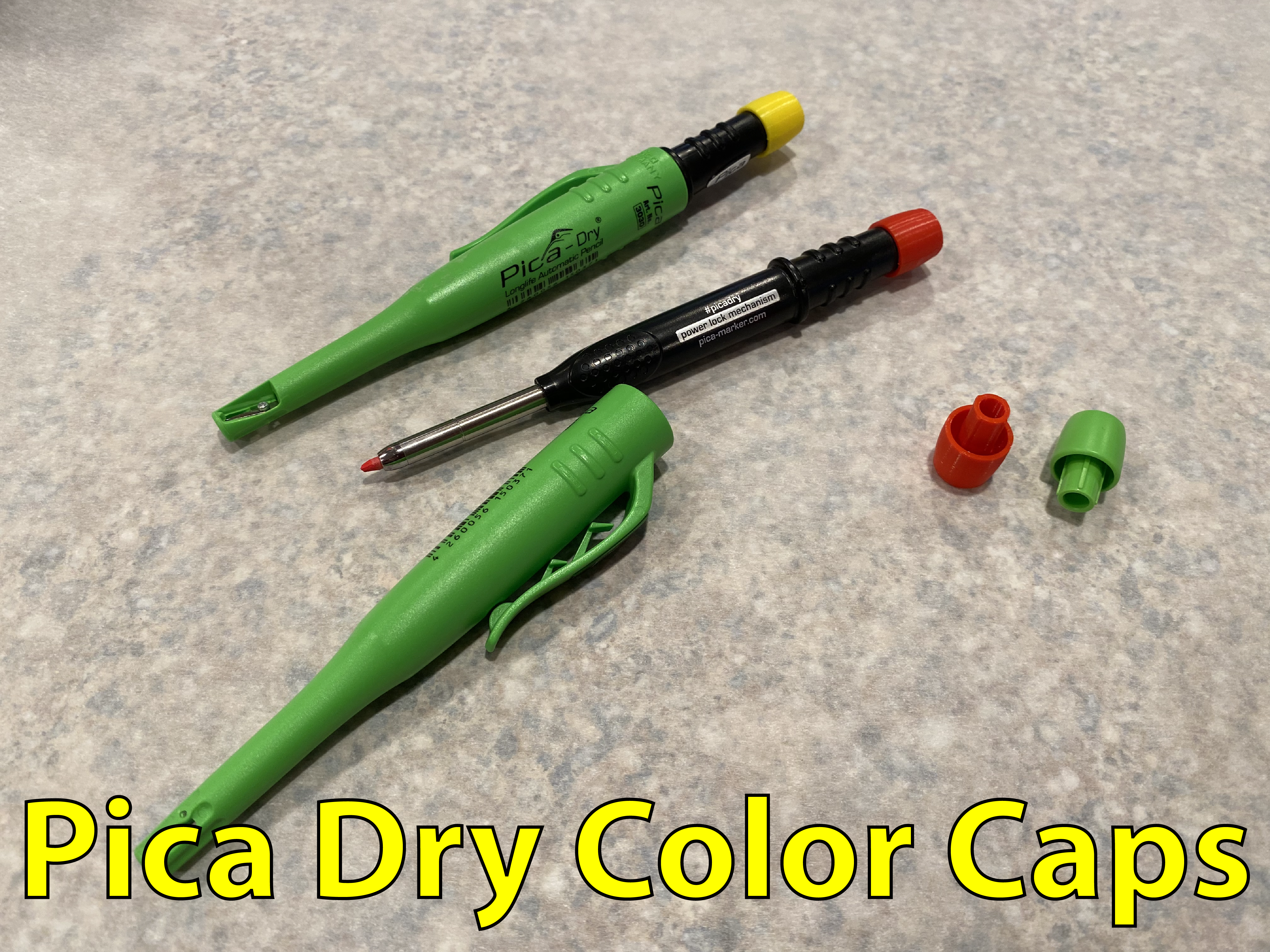 Pica Dry Color Caps