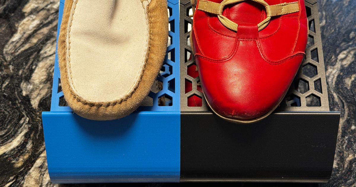 Wider Shoe Rack by Chris G Download free STL model