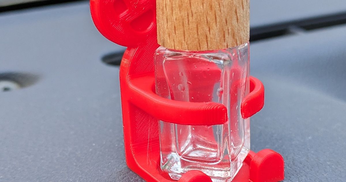 Air freshener holder for car by 3Dist Download free STL model