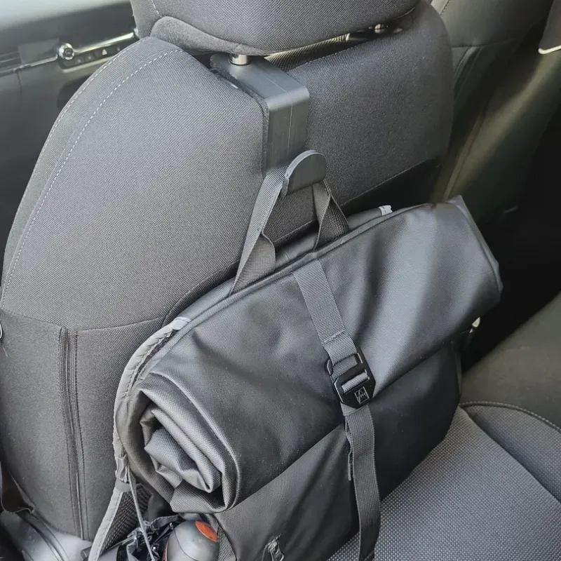 SEAMETAL-Car Seat Back Hook, 360 Graus Rotativo, Suspensão, gancho duplo,  Seatback Hanger, motocicleta, carrinho de bebê, 4pcs - AliExpress
