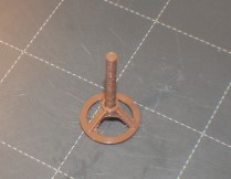 Steering Wheel on Column 3D model thumbnail