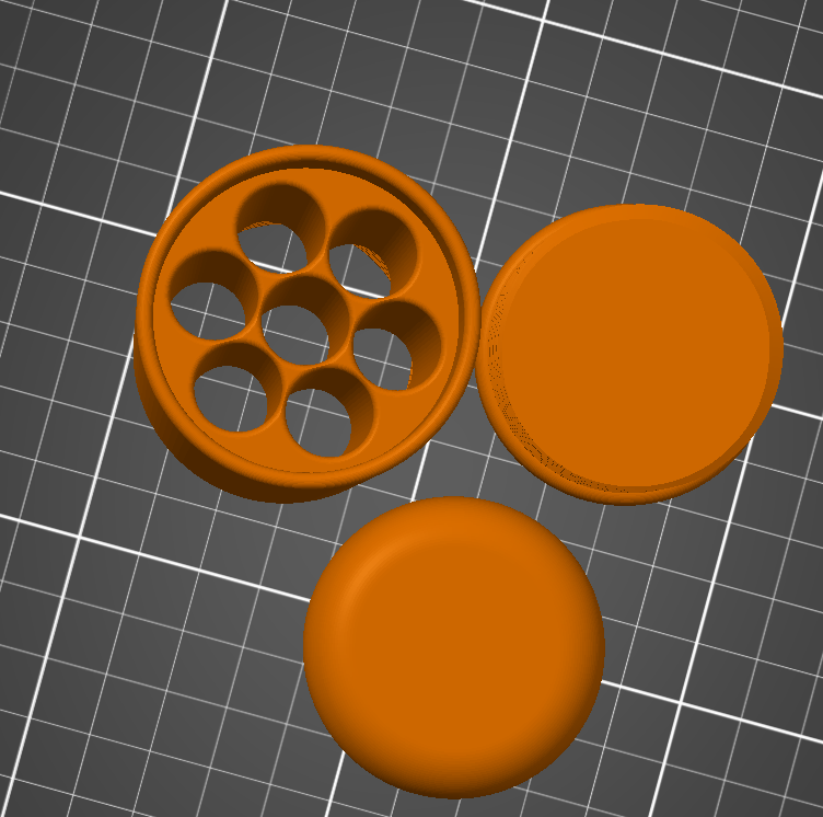 Cone machine for filling cones (prerolled papers) 7 in one go by A.K