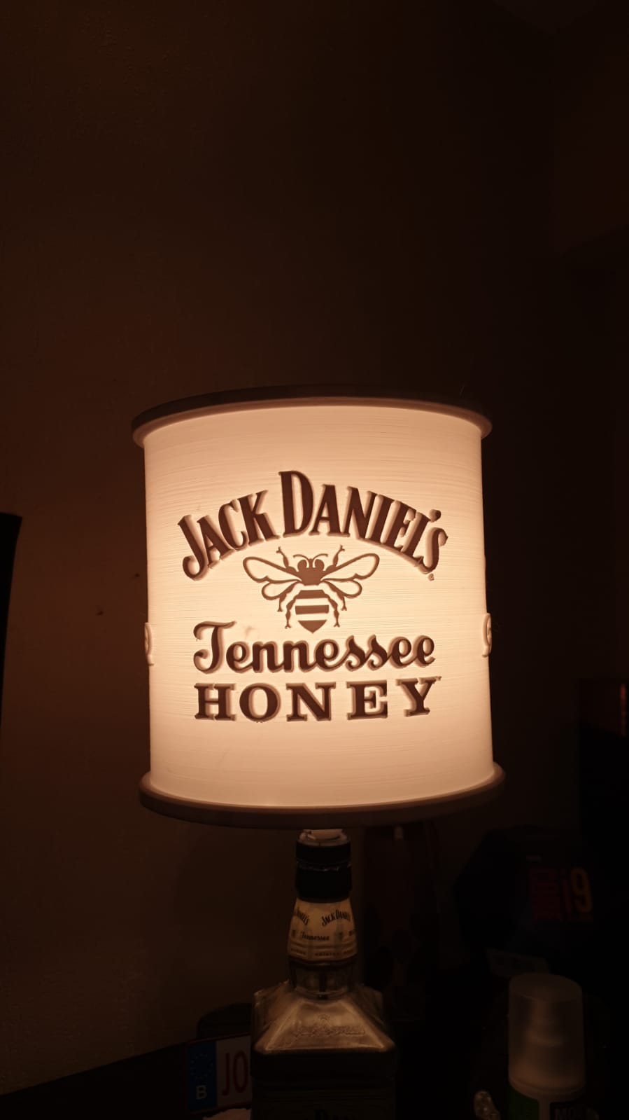 lithophane jack daniel's honey