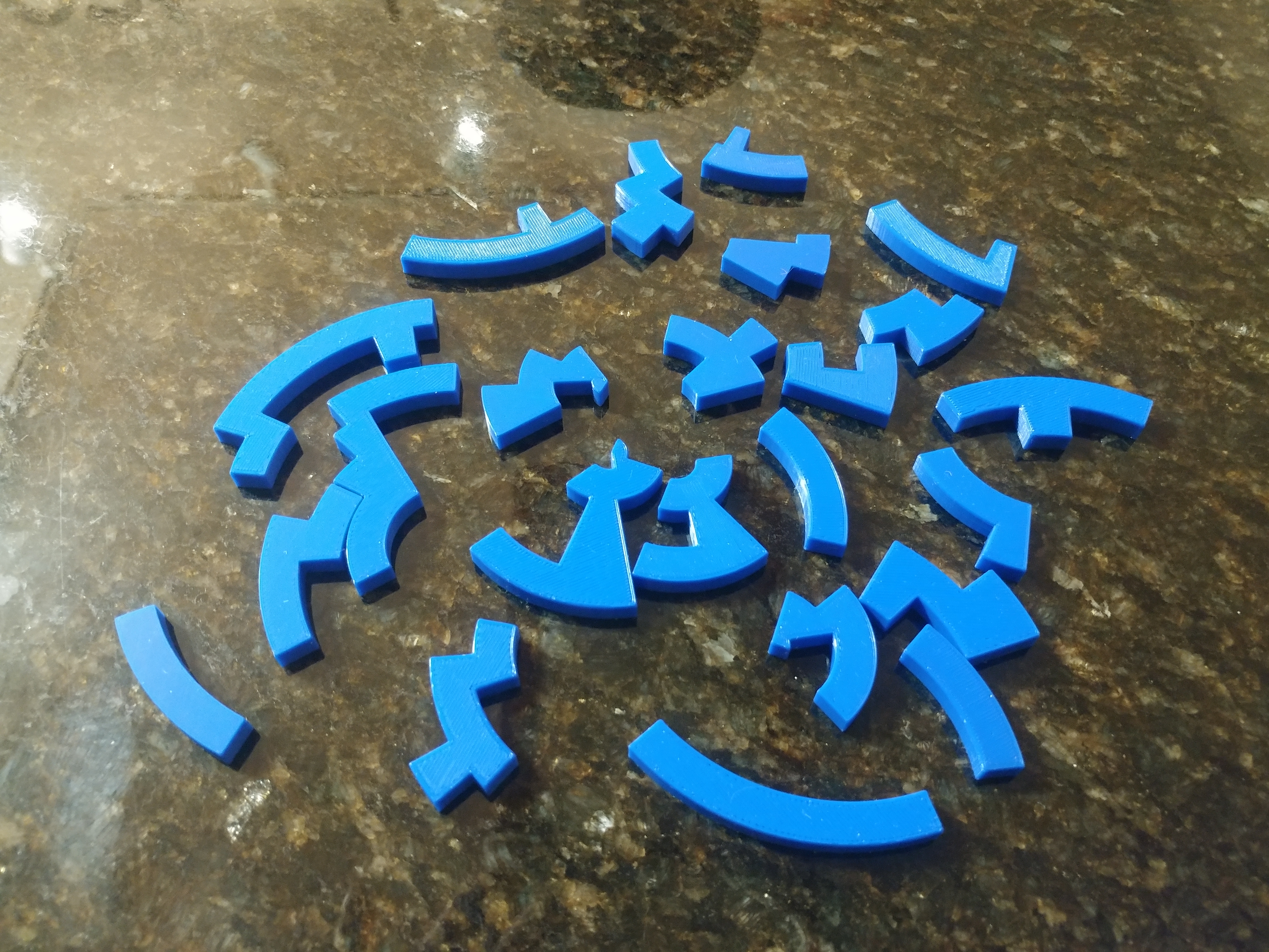 Miniatura 3 do modelo 3D Stargate Puzzle