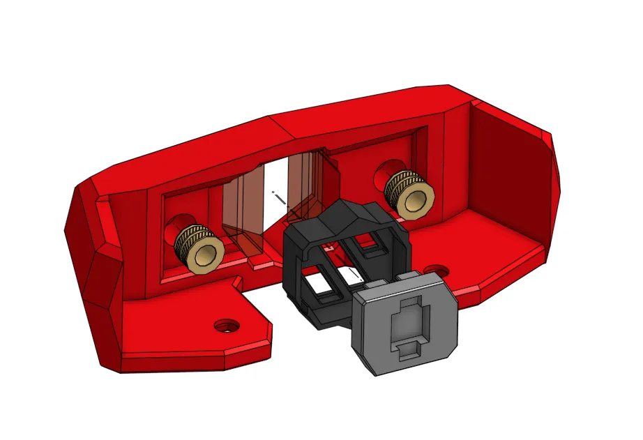 Voron V0 Kirigami Stealth Bumper for LDO kit by nhchiu