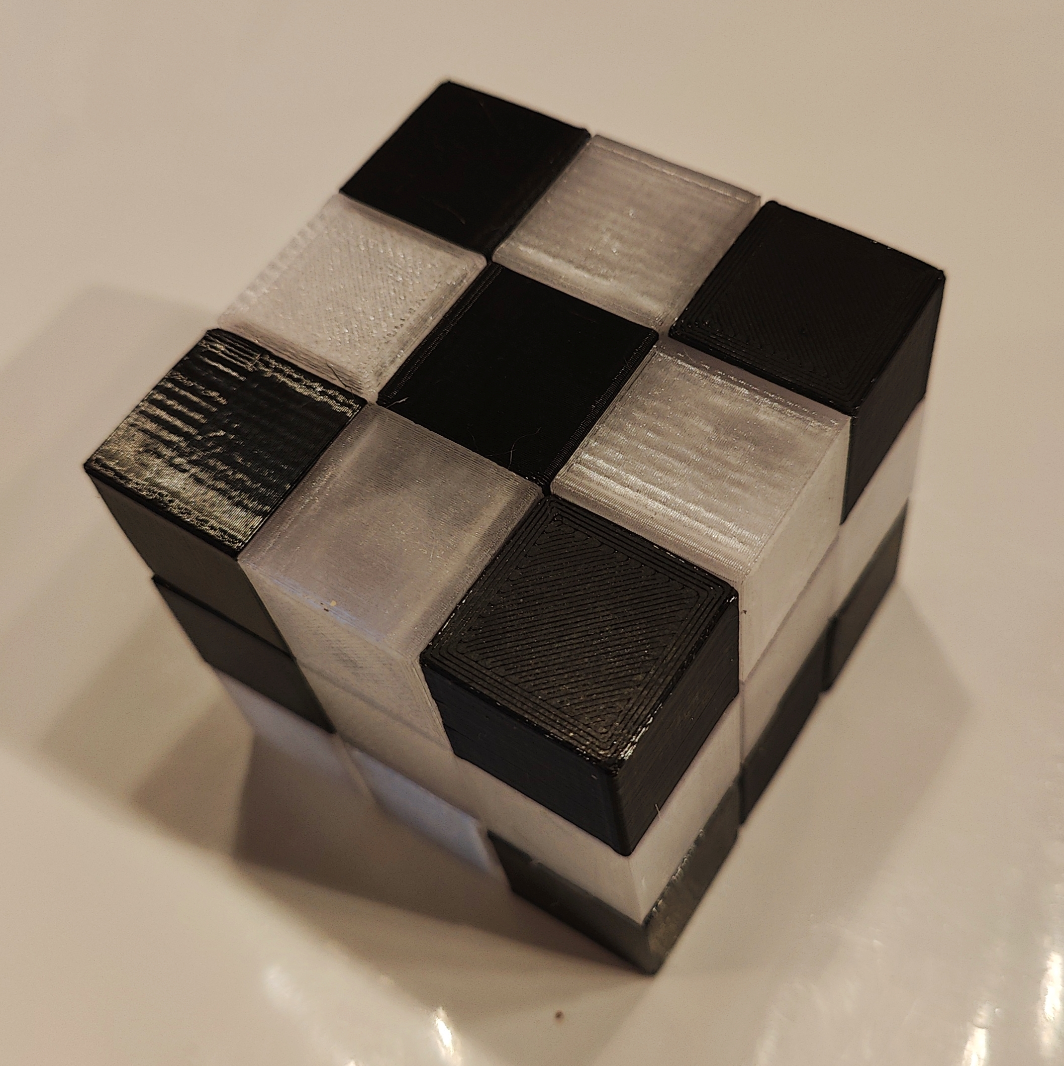 Miniatura 2 do modelo 3D Snake cube