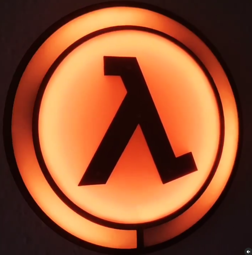 Just a Half Life LED Lamp