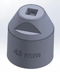 43mm socket (1/2in drive)