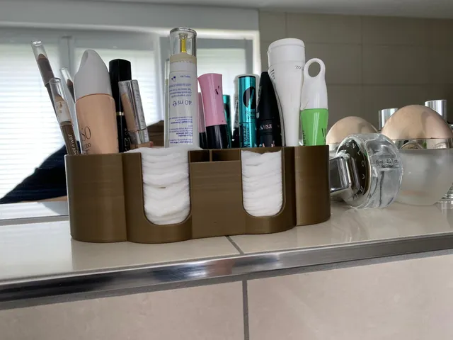 Beautybox, Makeup holder, cotton pad, ear tip holder