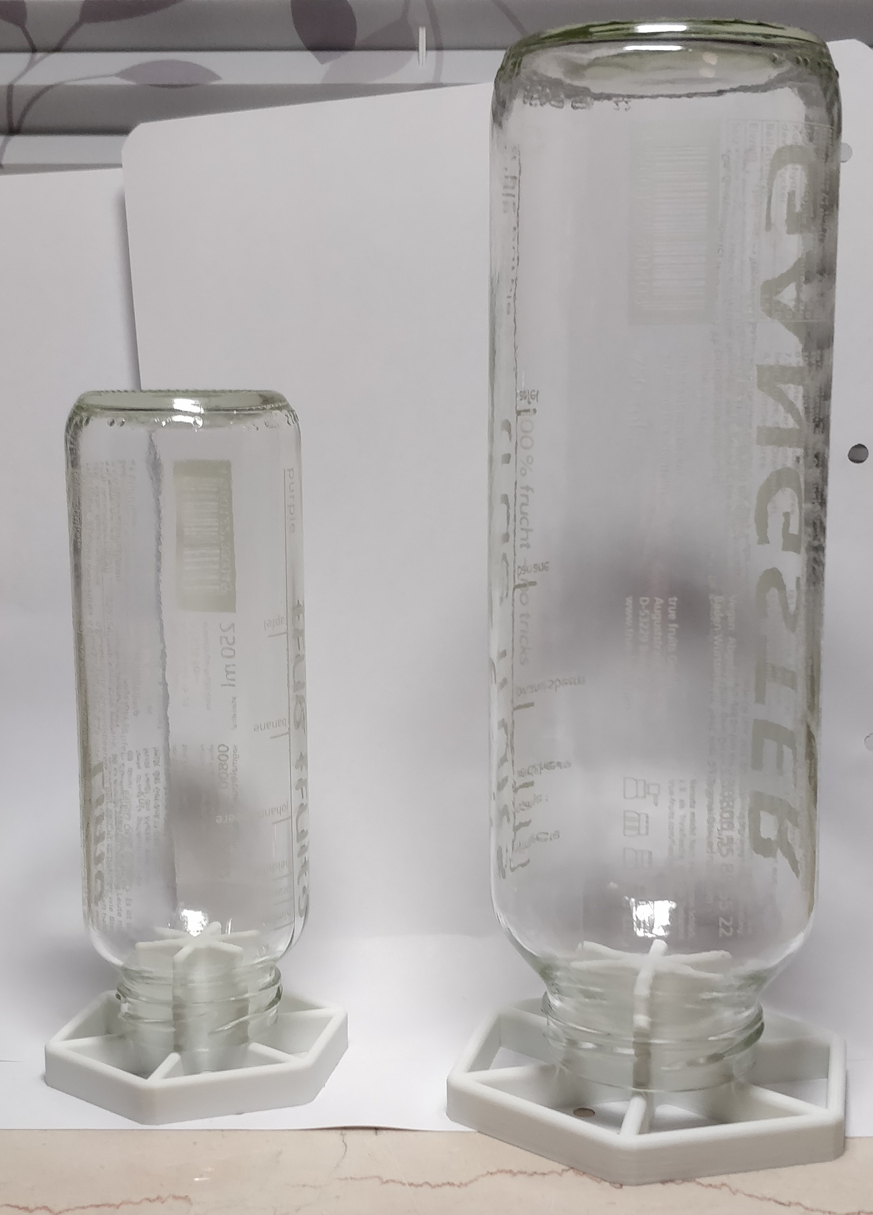 True fruits bottle drying stand / True fruits Flasche Trockenaufsteller
