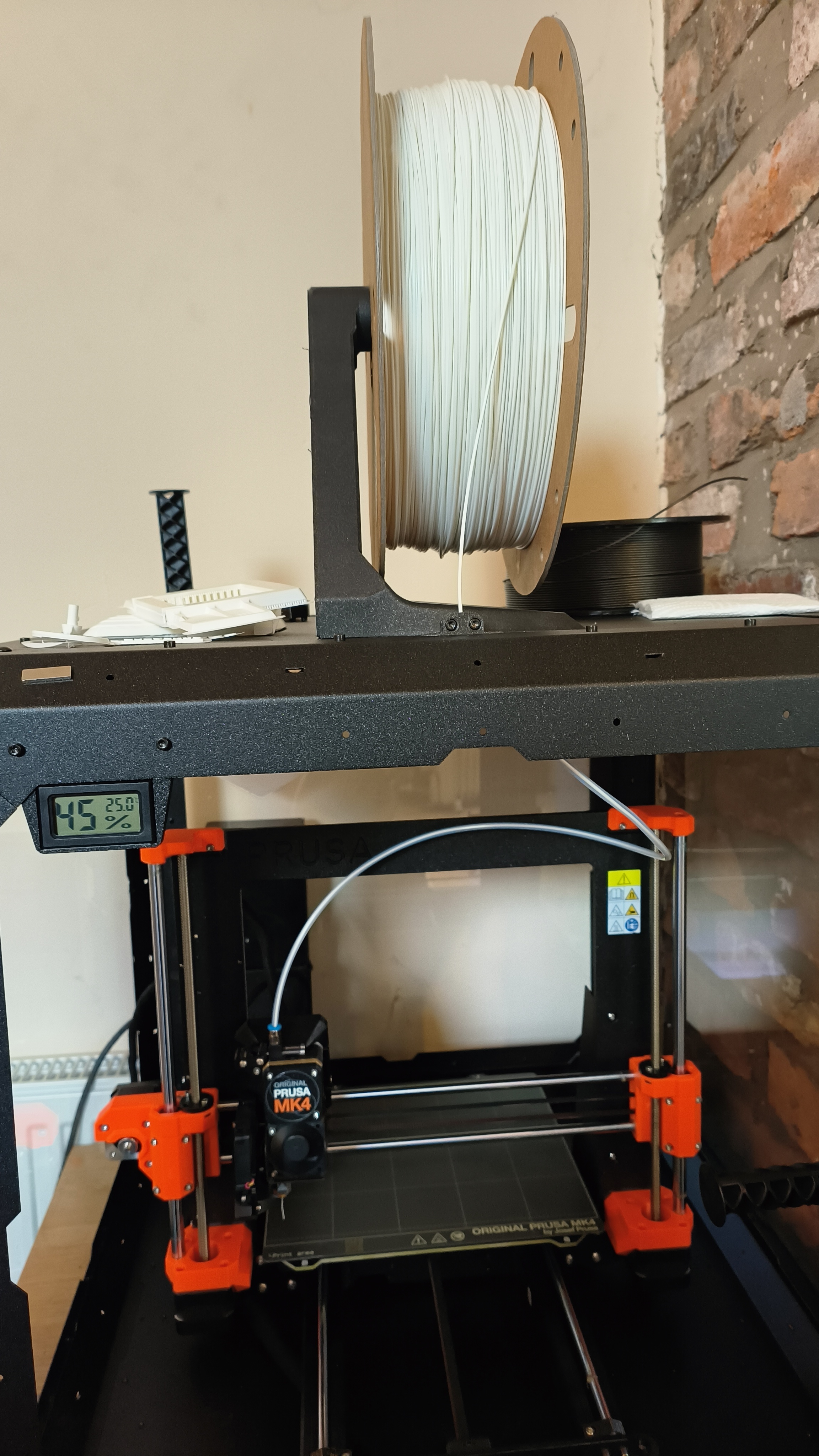 Prusa Enclosure Top Plug PTFE Feed Tube Guide