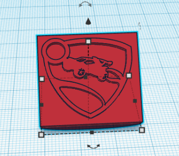 Rocket League Ink Stamp by Bongo catz Download free STL model