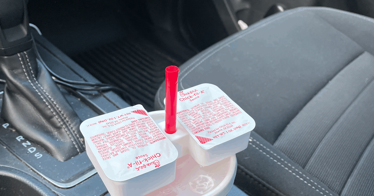 Updated Chick Fil A Car Sauce Holder Cfa And Ketchup Holder By