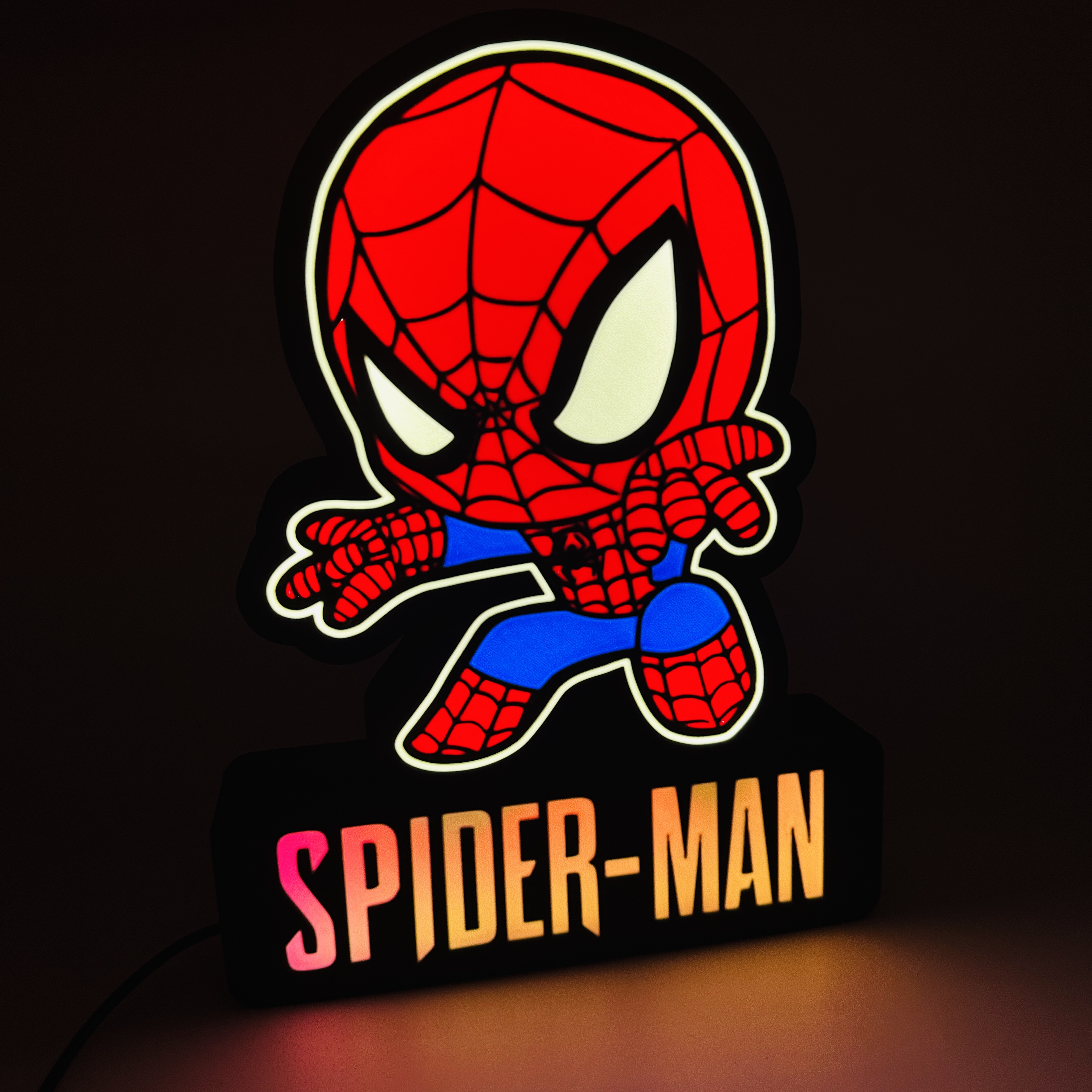 Spider-Man Led Lamp