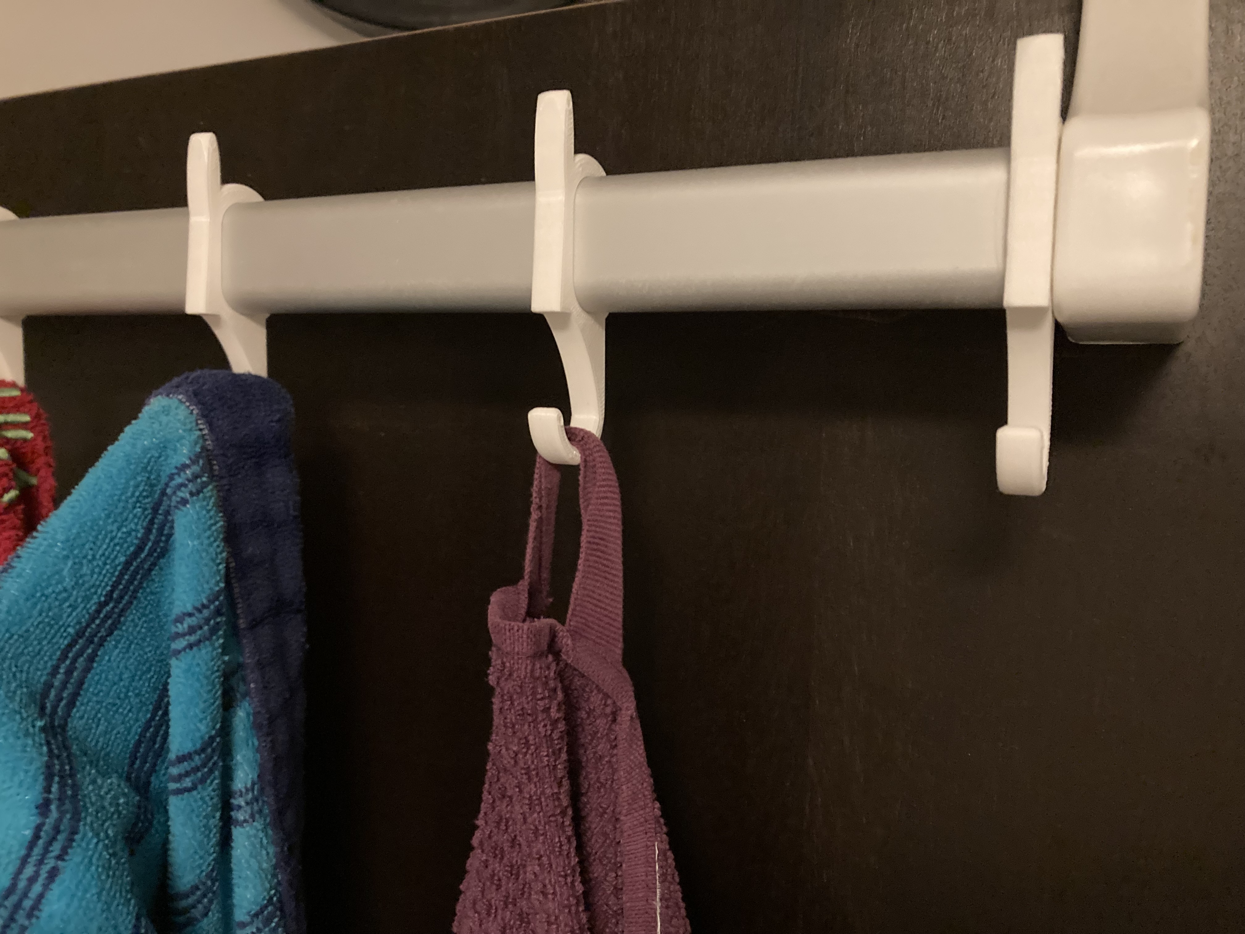 Miniatura 3 do modelo 3D Snap-on wardrobe double hook