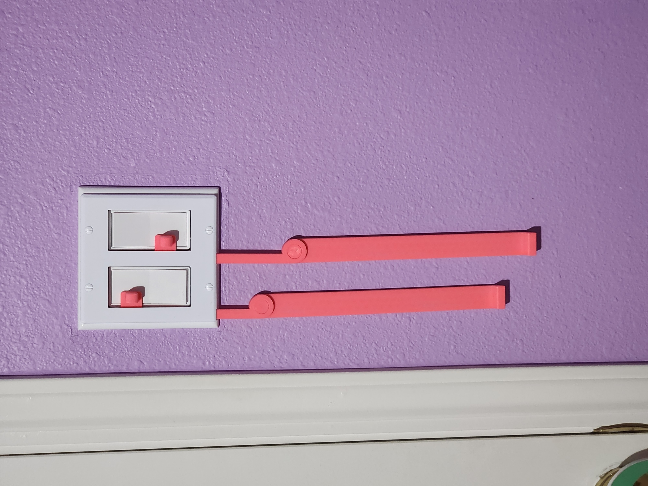 2Gang Decora Light Switch Extender by Livid Squid Download free STL model