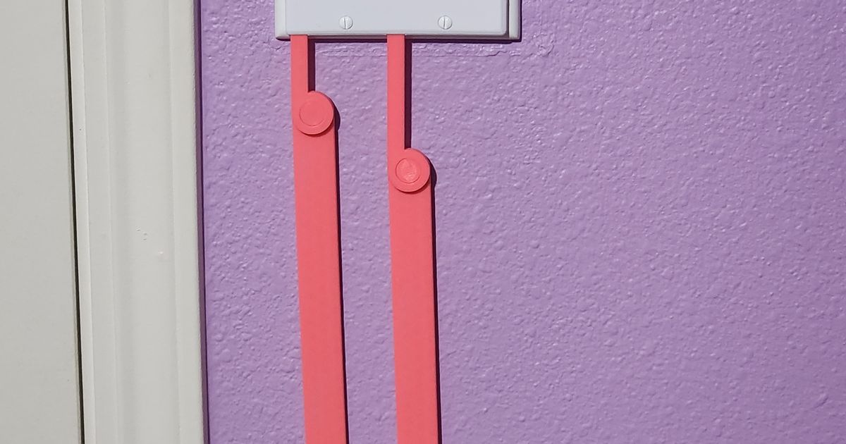 2Gang Decora Light Switch Extender by Livid Squid Download free STL model