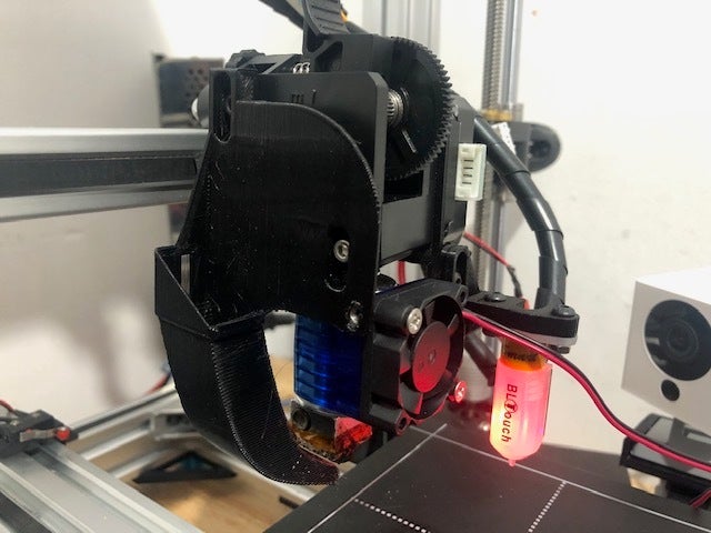 Titan Extruder mount for V-Slot mini Gantry