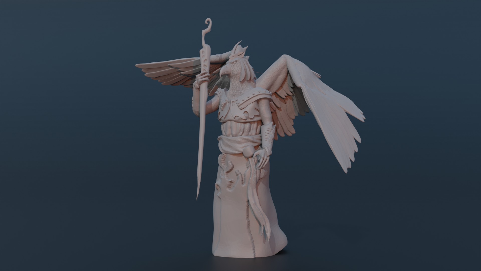 Miniatura 2 do modelo 3D Commander Eesha