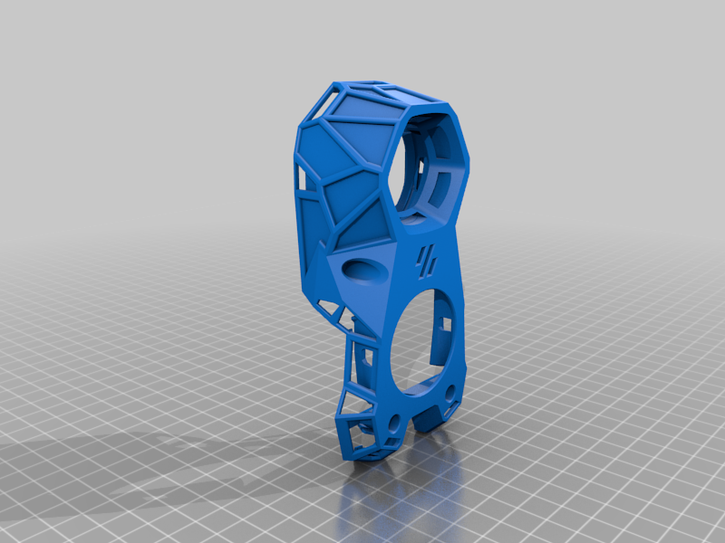 Lightweight stealthburner fan cover
