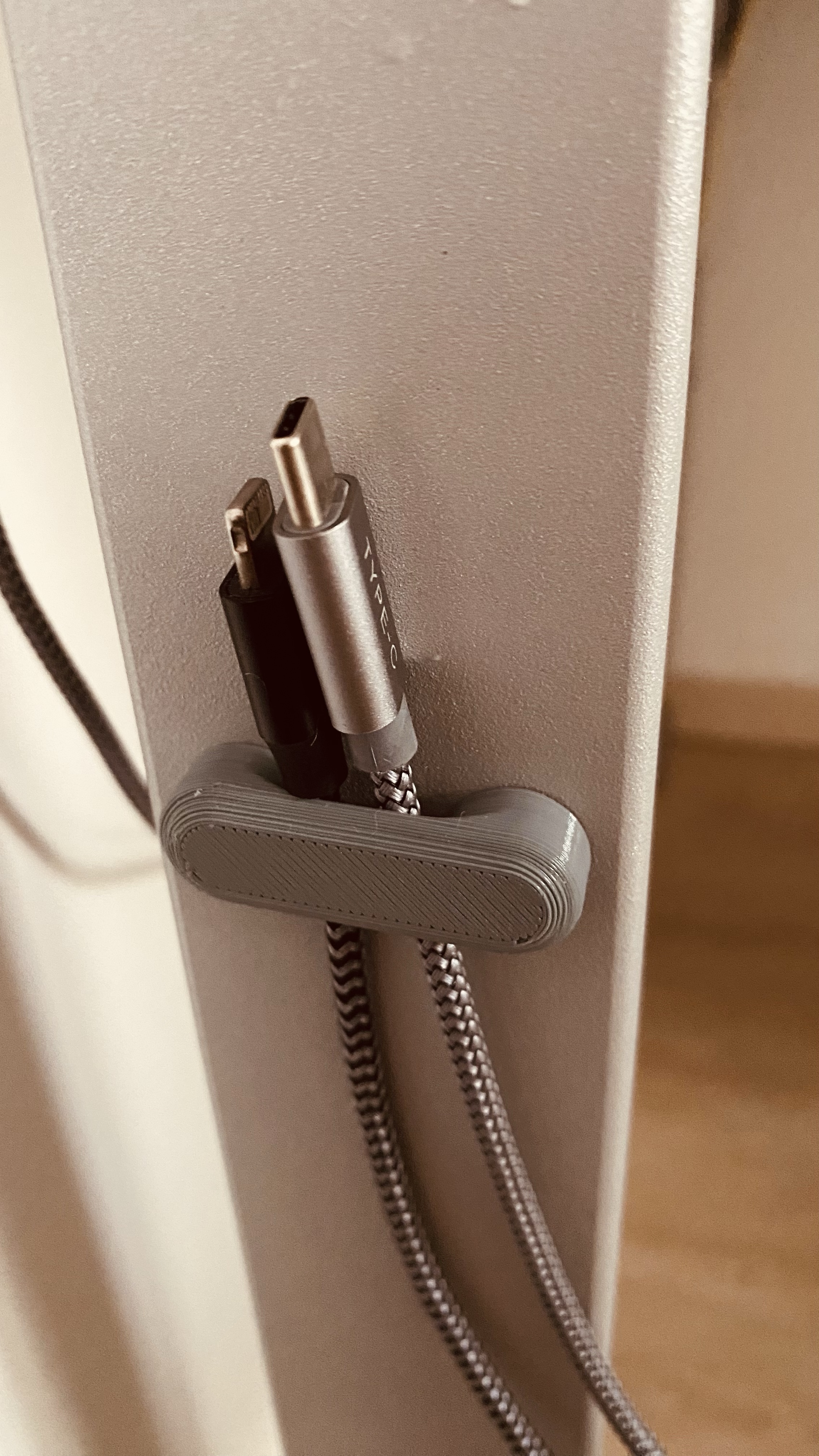 Magnetic cable management / cable holder / cable guide
