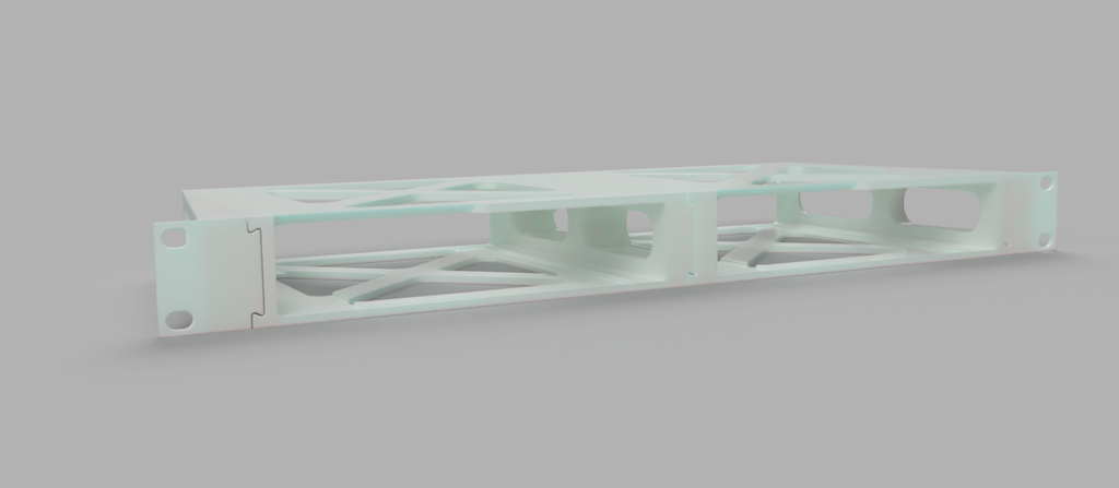 Dual Lenovo M700 Rack mount kit (also fits the M93p and P330) Tiny PC