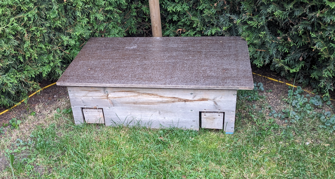 build hedgehog house with 3D printed templates // Igelhäuschen mit 3D-gedruckten Schablonen bauen