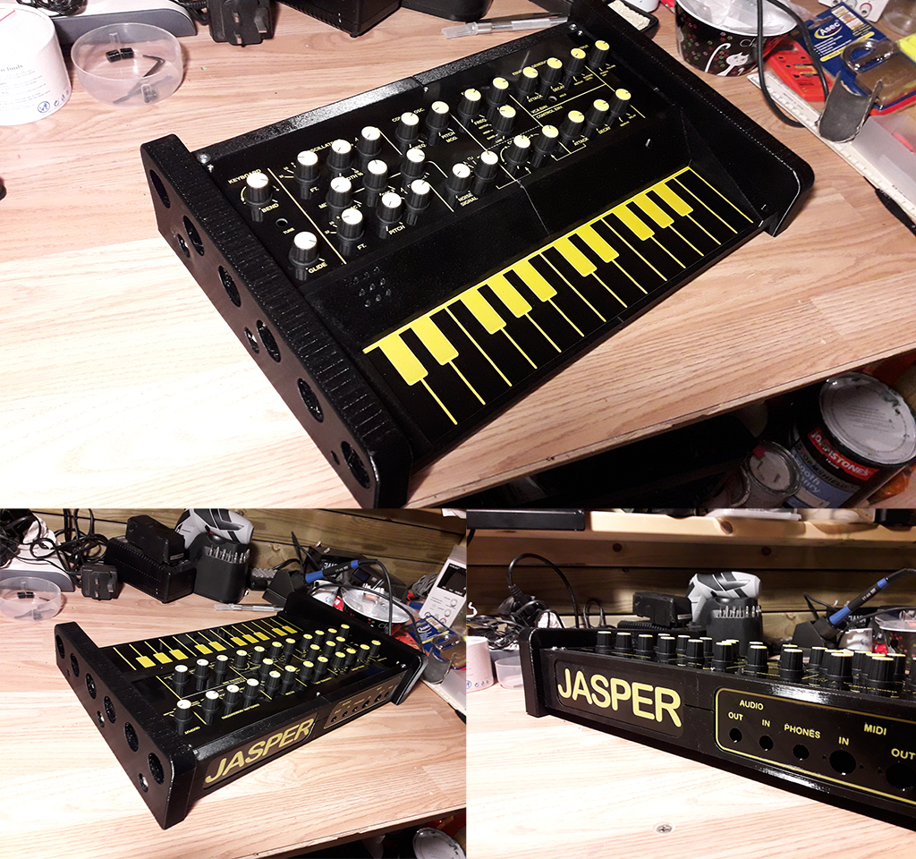 Jasper EDP WASP synthesizer clone case