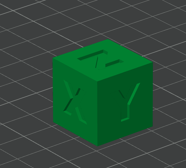 OFFICIAL CALIBRATION CUBE by Mick Download free STL model