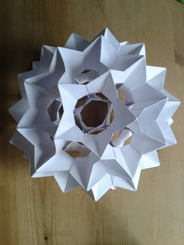 Electra60 - 3D printed modular origami by Austin | Download free STL ...