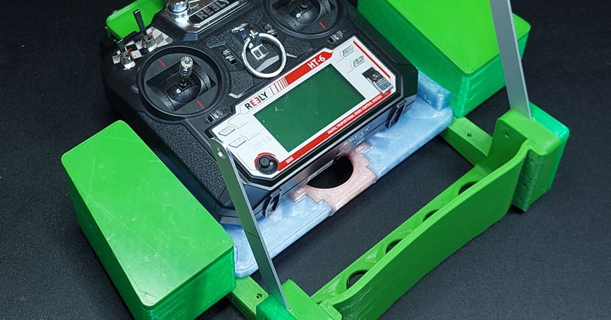 Console for handheld RC transmitters by c-arts-modelle | Download free ...
