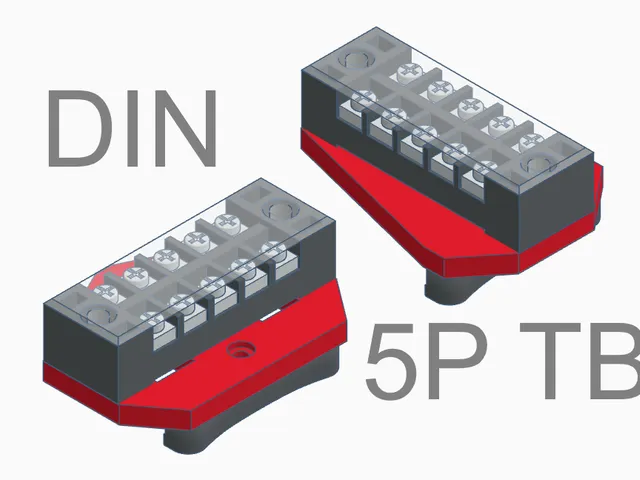 Ender 3 NG v1.2 5 Position Terminal Block DIN Mount