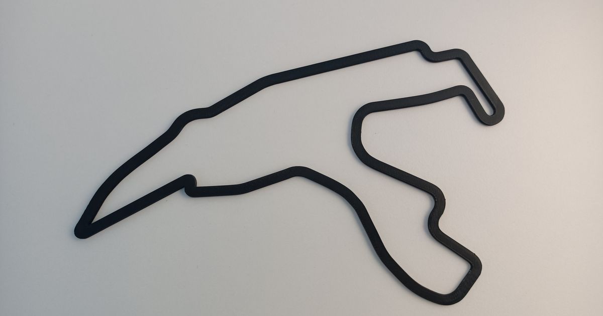 Circuit de Spa-Francorchamps by Alber | Download free STL model