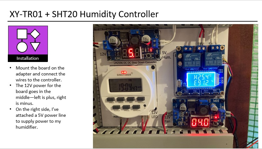 Miniatura 4 do modelo 3D XY-TR01 Humidity Controller Mount