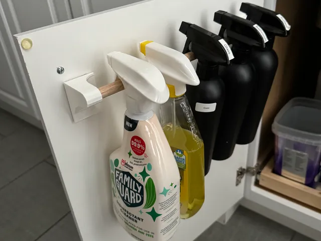 Spray Bottle Holder Bracket