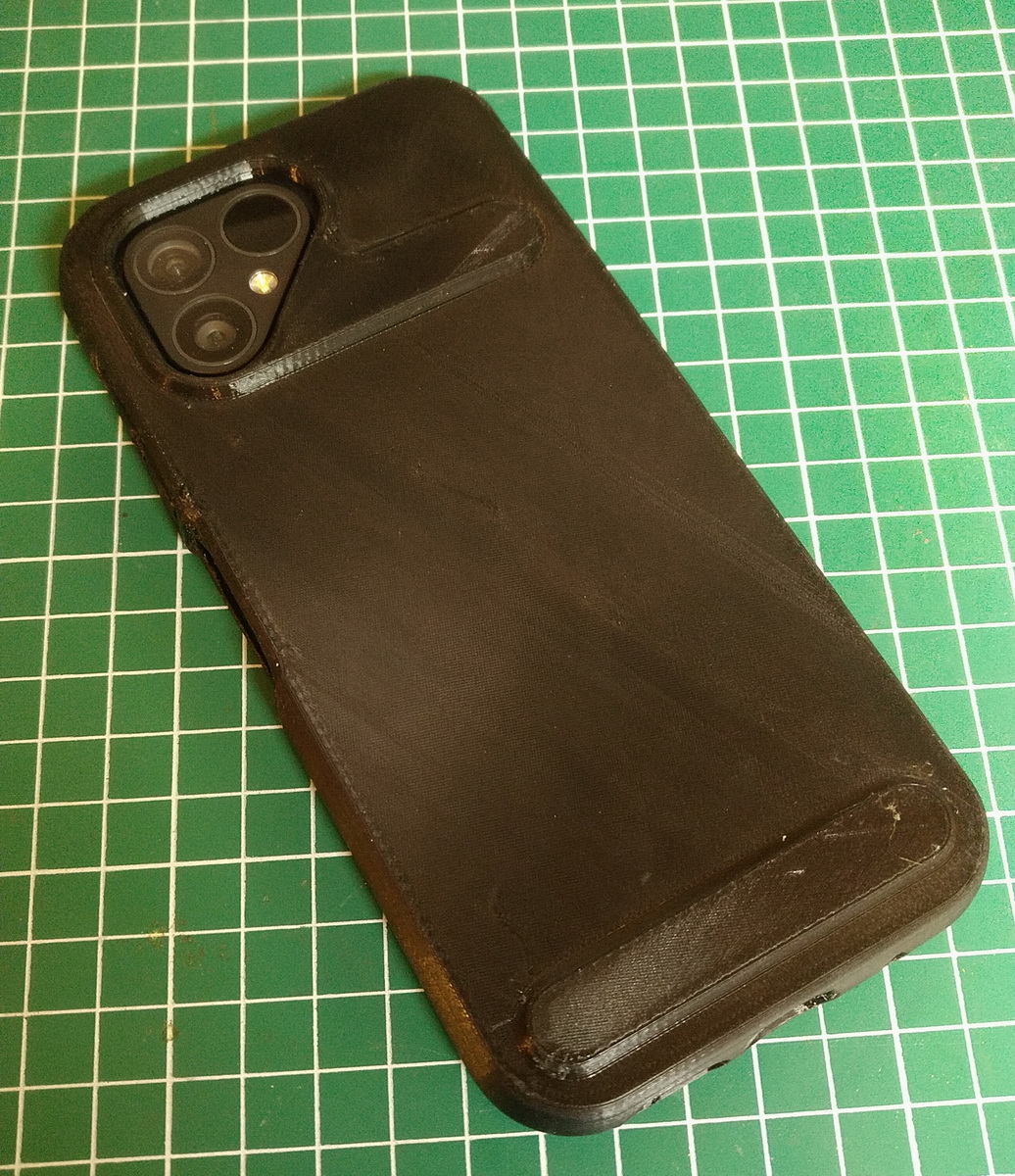 Custodia Fairphone 5 + Pellicola E Cordino | Protezione Anticaduta | Colore Nero