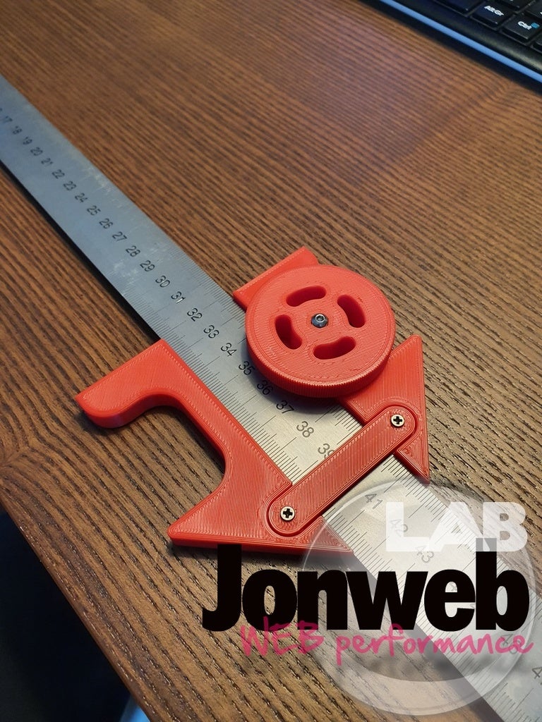 Miniatura 3 do modelo 3D Ruler T-Caliper