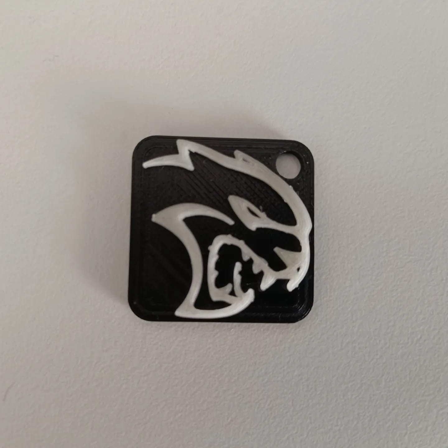 hellcat keychain