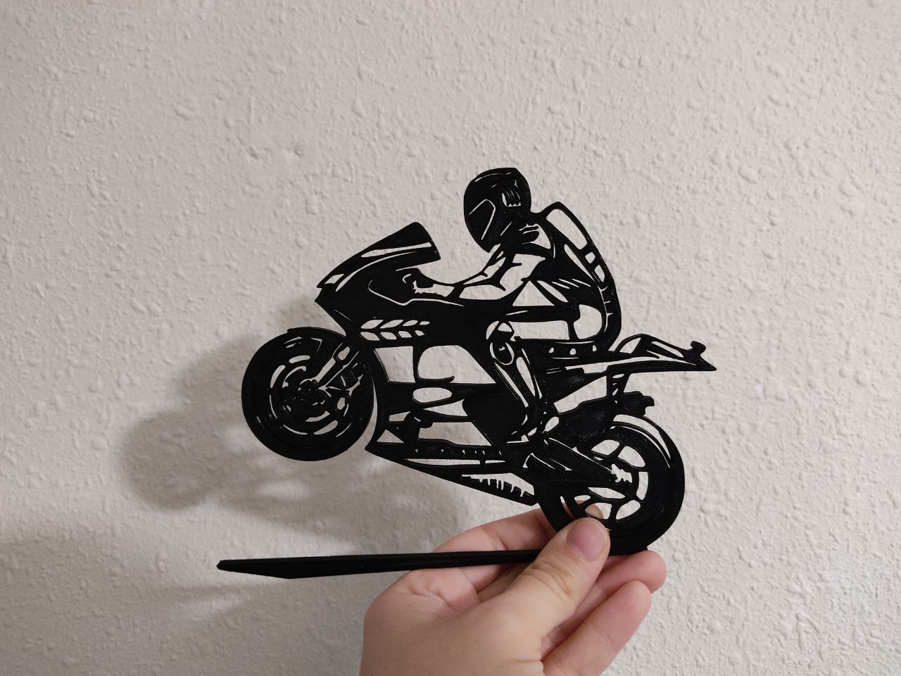Motorbike 2D wallart