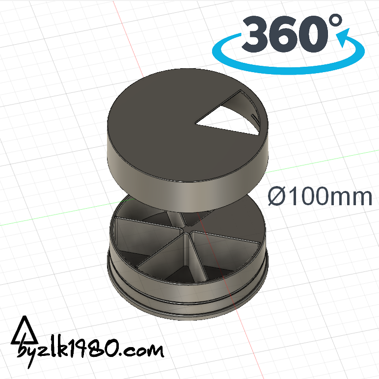 rotating box by le-Vince.fr ᵇʸᶻˡᵏ¹⁹⁸⁰ | Download free STL model ...