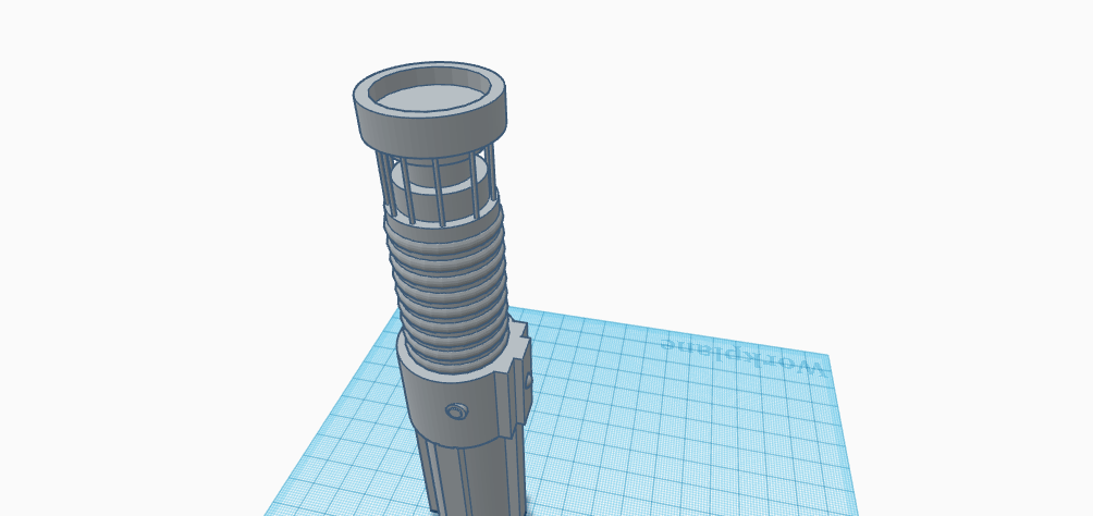 Lightsaber hilt by Caleb Jones | Download free STL model | Printables.com