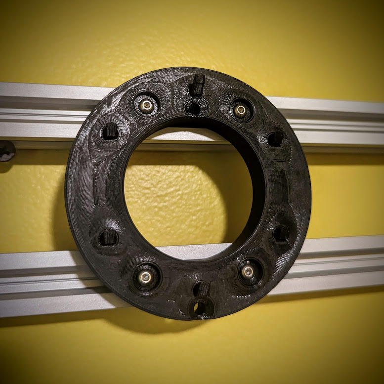 Steering wheel wall mount by Eli Download free STL model