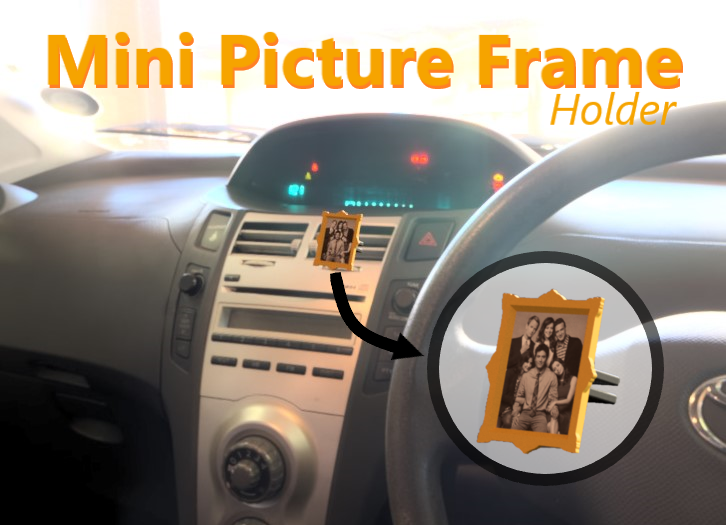 Picture Frame Accessory for your car